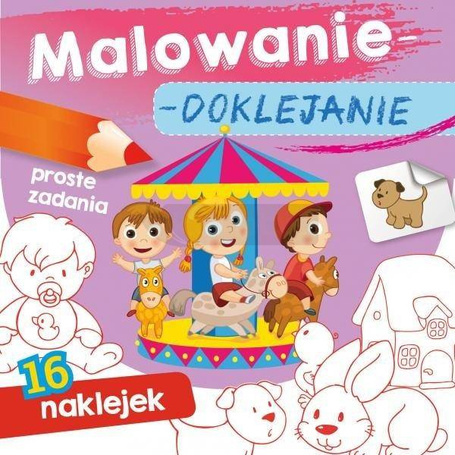 Malowanie-doklejanie. Proste zadania