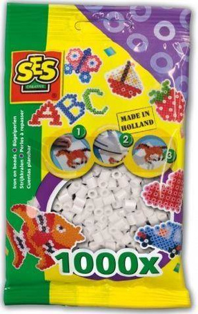 Koraliki do prasowanek - białe