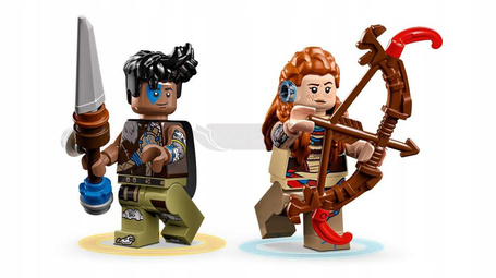 LEGO HORIZON 77037 ALOY I VARL KONTRA KRABOPŁAZ I PIŁOZĄB zestaw klocków +9