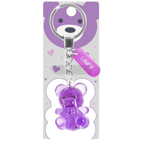 Brelok Miś Laura