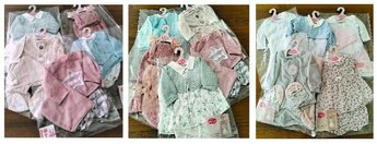 Zestaw ubranek dla lalek 42cm 5szt