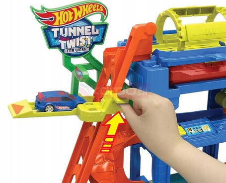 HOT WHEELS ZESTAW MYJNIA ODJAZDOWE ZAKRĘTY Colour Shifters HTN80