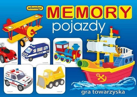 Gra Memory Pojazdy