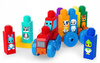 MEGA BLOKS KLOCKI TRAKTOR ZE ZWIERZĄTKAMI zestaw dla malucha +18 m-cy JKG33