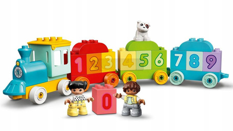 LEGO DUPLO 10954 POCIĄG Z CYFERKAMI NAUKA LICZENIA zestaw klocków
