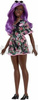 Lalka Barbie Fashionistas murzynka z fioletowymi włosami FXL58