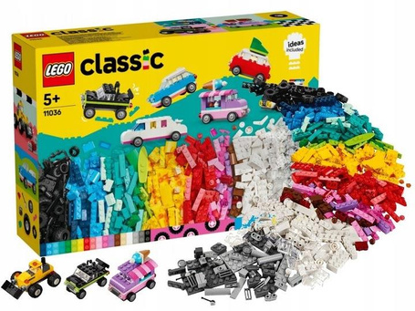 LEGO CLASSIC 11036 KREATYWNE POJAZDY zestaw 900 klocków dla dzieci +5 lat