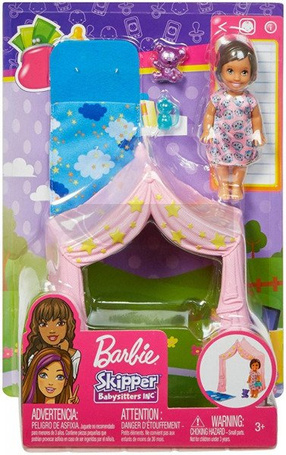 Lalka Barbie Klub Opiekunek Namiot FXG97