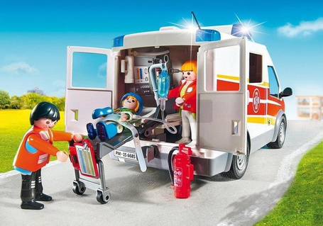 PLAYMOBIL 6685 Karetka ze światłem i dźwiękiem