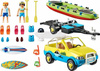 PLAYMOBIL Family Fun 70436 Auto z przyczepką na Kanu