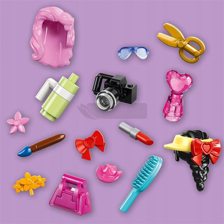 KLOCKI LEGO FRIENDS 42685 Pokaz mody w mieście Heartlake, zestaw klocków +7