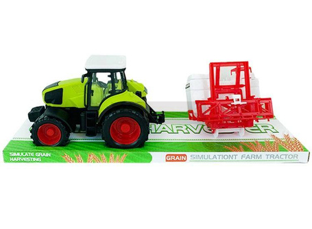Traktor z przyczepą