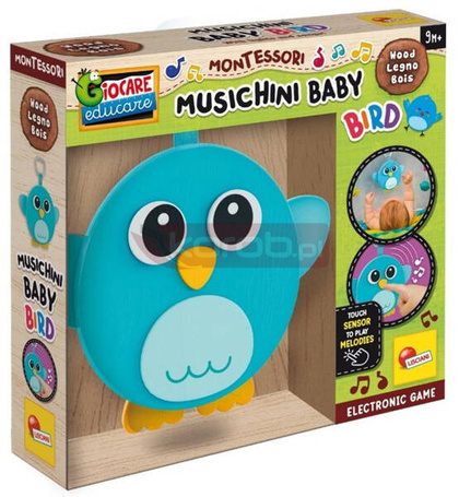 Zabawka Montessori Wood - Muzyczny ptaszek