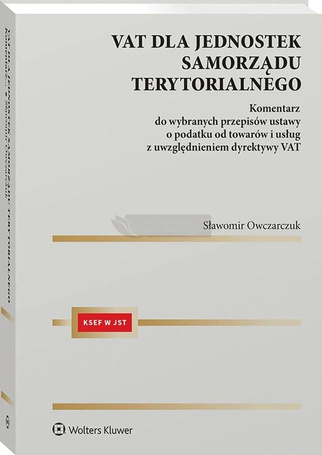 VAT dla jednostek samorządu terytorialnego