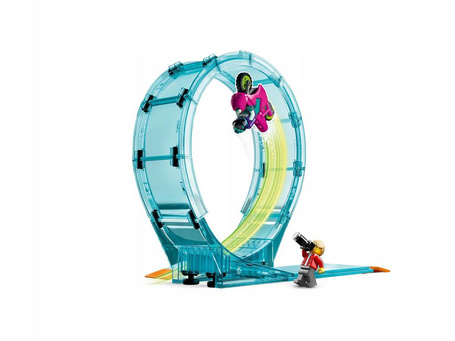 LEGO CITY 60361 STUNTZ EKSTREMALNE WYZWANIE KASKADERSKIE zestaw klocków +7
