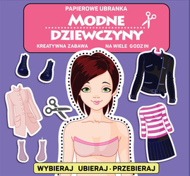 Papierowe ubranka. Modne dziewczyny