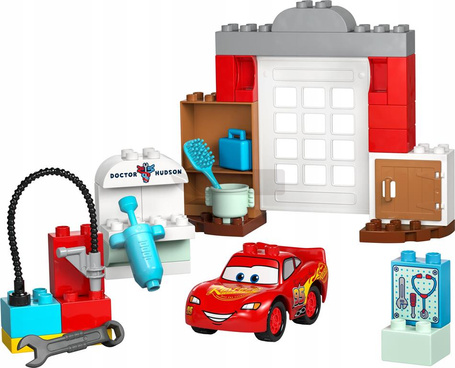 LEGO DUPLO 10456 AUTA WIZYTA MCQUEENA W WARSZT zestaw klocków dla dzieci 2+