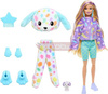 BARBIE CUTIE REVEAL KOLOROWE MARZENIA Lalka w kostiumie zwierzątka PIESEK HRK41