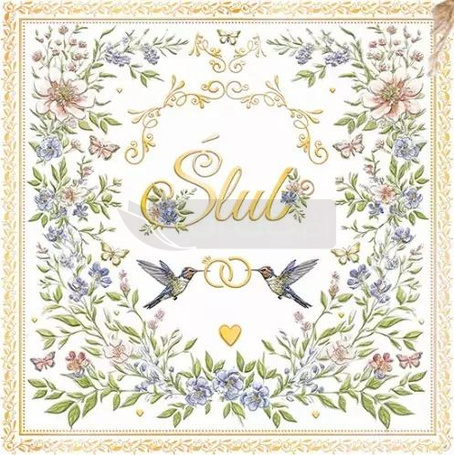 Karnet KW Ślub Barokowo