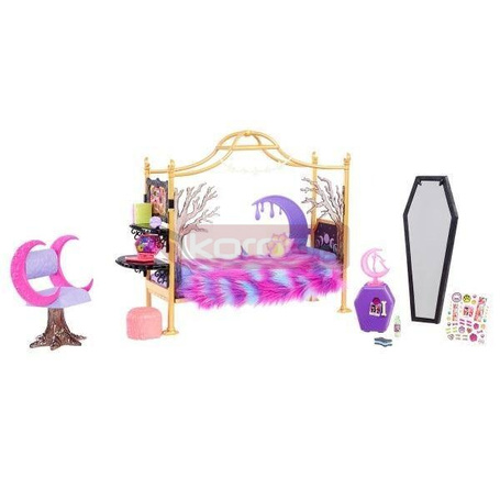 Monster High Sypialnia Clawdeen Wolf