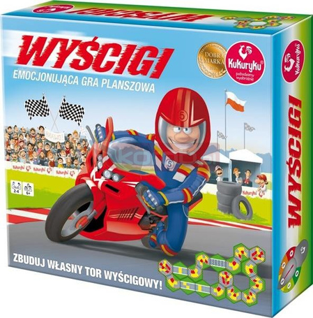 Wyścigi gra planszowa