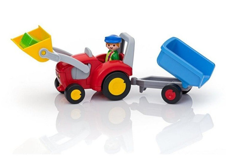 PLAYMOBIL 6964 Traktor z przyczepą
