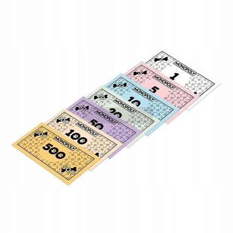GRA PLANSZOWA MONOPOLY PSY pieski gra dla całej rodziny, +8 lat 5341