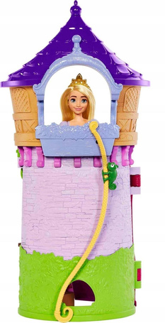 DISNEY LALKA KSIĘŻNICZKA ROSZPUNKA Wieża Roszpunki zestaw z lalką HLW30