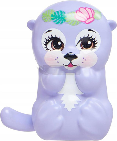 ENCHANTIMALS LALKA WYDRA ONEDA OTTER + zwierzątko wyderka Kelpie HXB98
