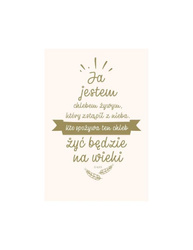 NT z infografikami B5 złote tł. Ja jestem chlebem