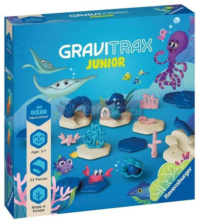 Gravitrax Junior - zestaw uzupełniający Ocean