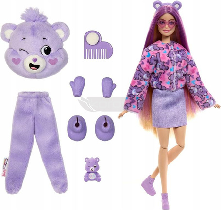 BARBIE CUTIE REVEAL TROSKLIWE MISIE Lalka w kostiumie misia Miśki JCN94