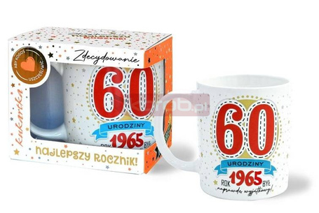 Kubek Premium Urodziny 60