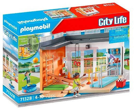 Zestaw z figurkami City Life 71328 Rozbudowa: Hala sportowa