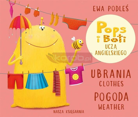 Ubrania i pogoda. Pops i Boti uczą angielskiego