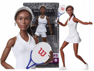 LALKA BARBIE SIGNATURE INSPIRING WOMAN Venus Williams lalka kolekcjonerska HRM49