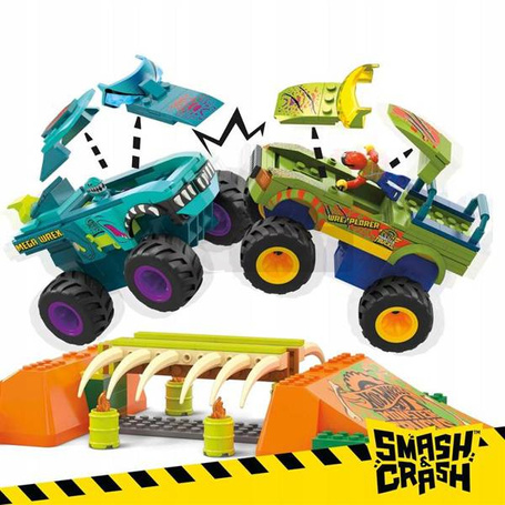 KLOCKI MEGA WHEELS MONSTER TRUCK MEGA WREX zestaw HKF89