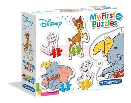 Moje Pierwsze Puzzle Zwierzęcy Przyjaciele