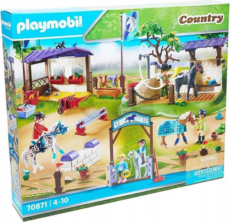 PLAYMOBIL COUNTRY 70871 Turniej jeździecki, zestaw dla dzieci +4 lata