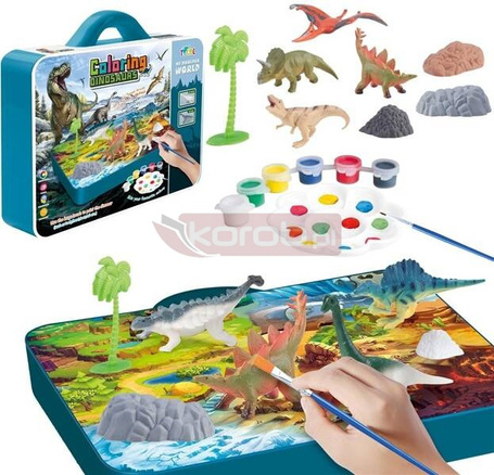 Dinozaury do malowania