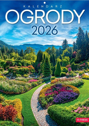 Kalendarz 2026 A4 Wieloplanszowy Ogrody