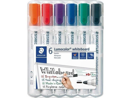 Marker Lumocolor 6 kolorów STAEDTLER