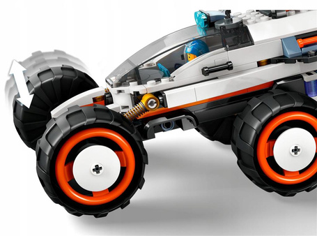 LEGO CITY SPACE 60431 KOSMICZNY ŁAZIK I BADANIE ŻYCIA W KOSMOSIE klocki +6l