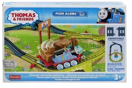 FISHER PRICE TOMEK I PRZYJACIELE TORÓW TOMEK DOSTAWA DO PORTU dla dzieci +3 HPM64