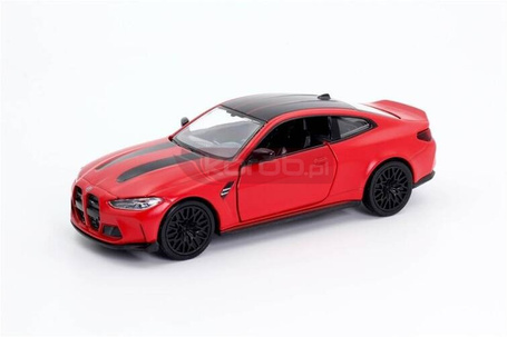 RMZ BMW M4 CSL 2023 matowy czerwony