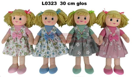 Lalka z głosem 30cm MIX