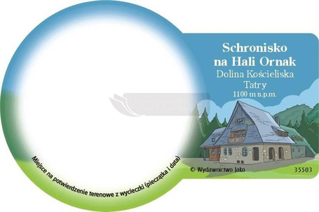 Magnes lodówkowy - Schronisko na Hali Ornak