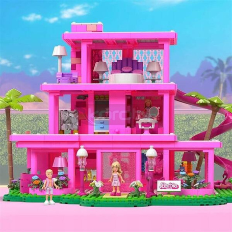 MEGA BLOKS KLOCKI BARBIE zestaw klocków DREAMHOUSE DOMEK MARZEŃ filmowy HPH26