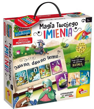 Gra Montessori Magia Twojego imienia
