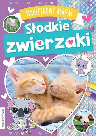 Naklejkowy album Słodkie zwierzaki